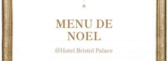 Menu de Noel
