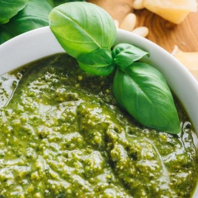 Il nostro pesto genovese | Our Genoese pesto